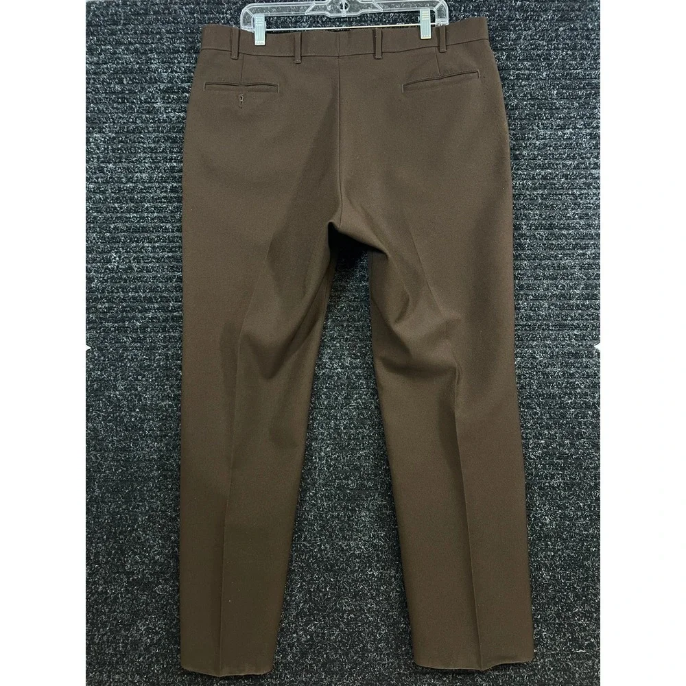 Vintage‎ 1970's Levi's Action Slacks Sta-Prest Brown Dress Pants